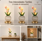 Lampara LED Decorativa de Tulipanes